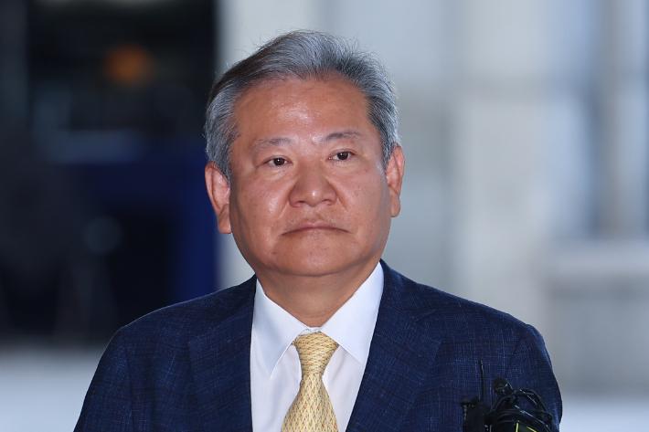 [속보]'내란 중요임무 혐의' 이상민 전 행안부 장관 영장심사 출석