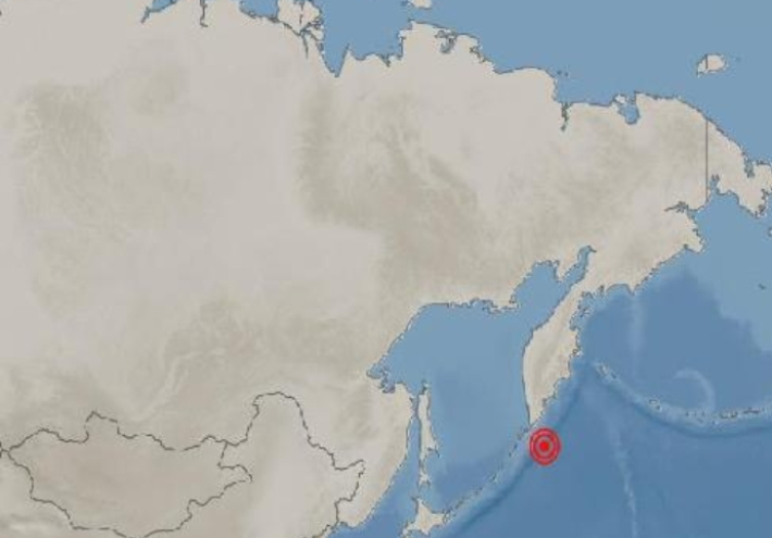 지진 발생 위치. 연합뉴스