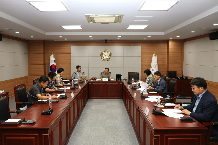 지방의원 행동강령 자문위원회. 보성군의회 제공