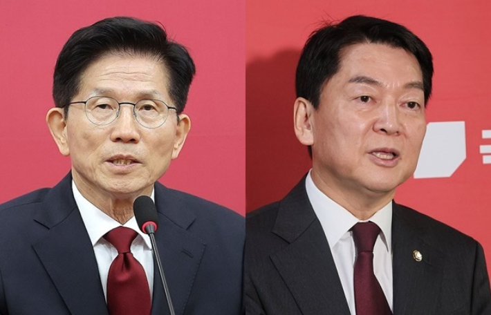 국민의힘 당대표 '5파전'…김문수·안철수·장동혁·조경태·주진우