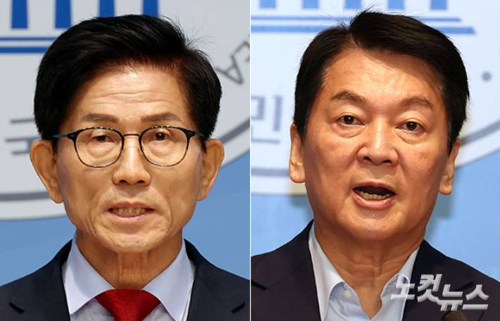 '당심 올인' 김문수, '尹 때리는' 안철수…상반된 선거전략