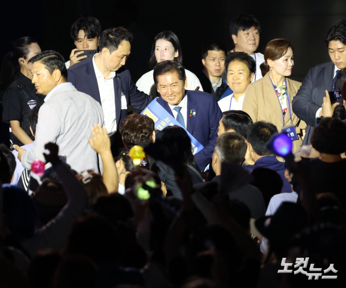 더불어민주당 정청래 신임 당대표. 황진환 기자