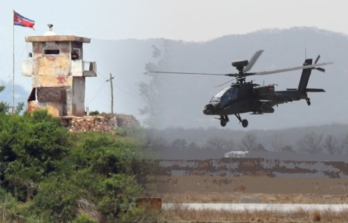 아파치 공격헬기. 육군 제공·황진환 기자 