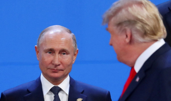 블라디미르 푸틴 러시아 대통령과 도널드 트럼프 미국 대통령. 연합뉴스