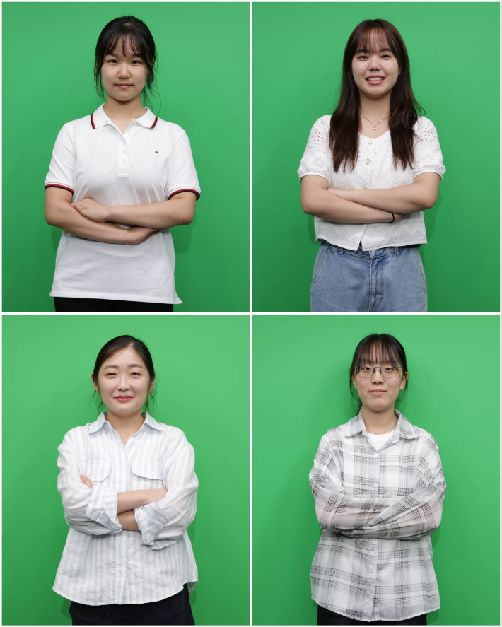 해성 여자기성전 아마선발전을 통과한 이서영(사진 위 왼쪽부터 시계방향으로), 서수경, 송유진, 채현기. 한국기원 제공