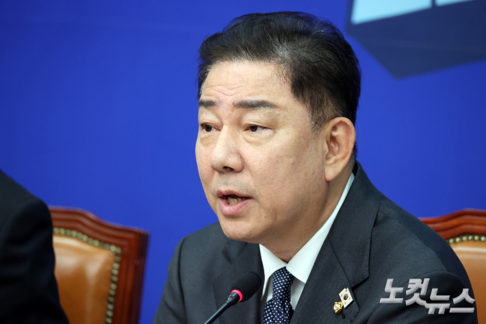 더불어민주당 김병기 원내대표. 윤창원 기자