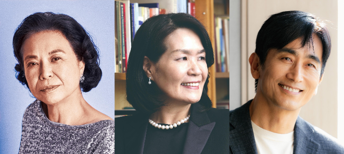 14회 황순원문학상 작가상에 소설가 주수자, 시인상에 시인 김구슬, 신진상에 배우 겸 소설가 차인표를 각각 선정했다. 왼쪽부터 작가상을 받은 소설가 주수자, 시인상을 받은 시인 김구슬, 신진상을 받은 배우 겸 소설가 차인표. 황순원기념사업회 제공