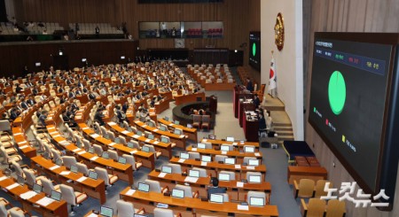 방송법 여당 주도로 통과