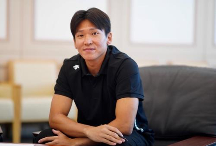 대한체육회 선수위원장으로 선출된 육상 스타 김국영. 연합뉴스