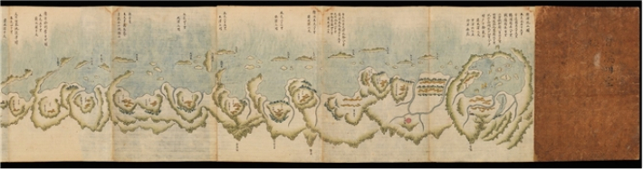 함경도 해안지도. 부산시 제공