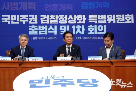 민주당 검찰정상화 특위 출범