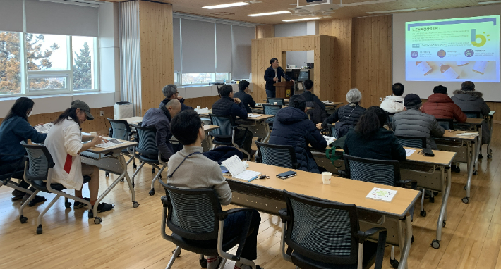 전라남도 산림연구원의 임업 후계자 양성 과정 모습. 전라남도 제공