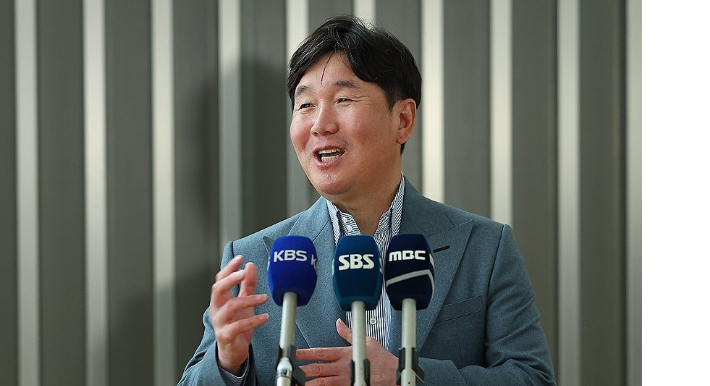 한국 야구 대표팀 류지현 감독. 연합뉴스