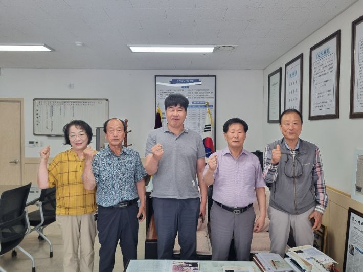 경찰·대한노인회 순천시지부 피싱범죄 예방 협력. 순천경찰서 제공