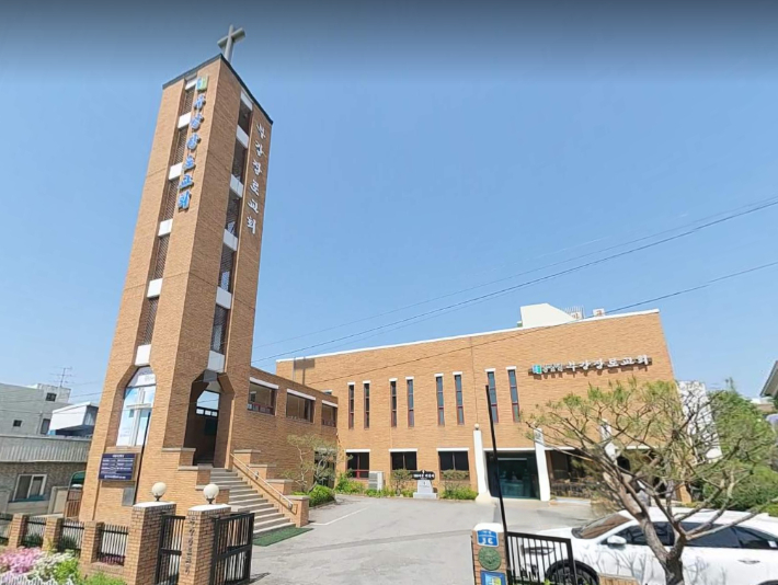 부강장로교회 전경. 자료사진