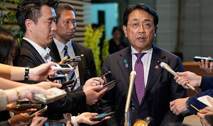 아카자와 료세이 경제재생상. 연합뉴스