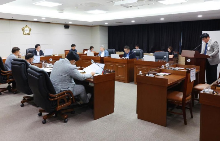 8일 제250회 옹진군의회 임시회 본회의가 열렸다. 옹진군의회 제공