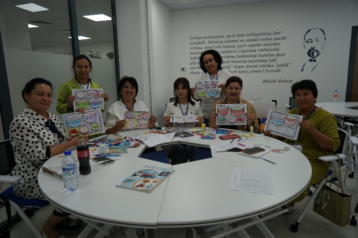 한국어 도서를 활용한 한국어 수업 방법 연수 모습. 충남교육청 제공