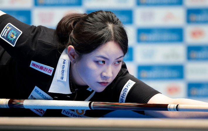통산 4승에 도전하는 김민아. PBA