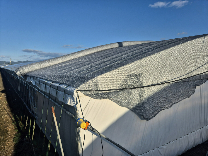 폭염 대응 차광막. 전라남도 제공