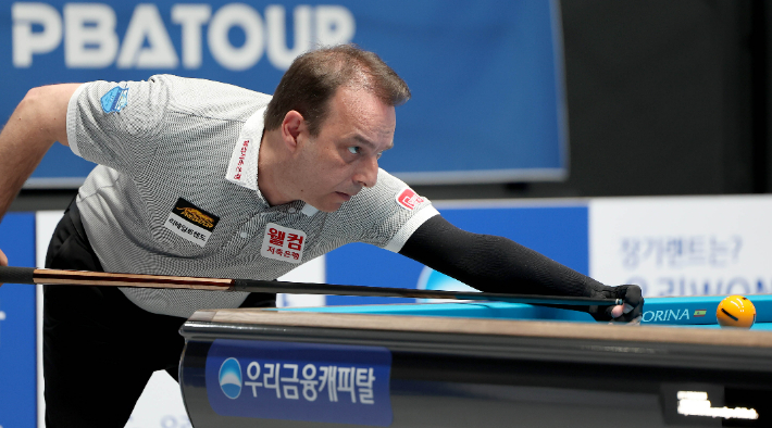 엄상필과 4강에서 격돌하는 다니엘 산체스. PBA