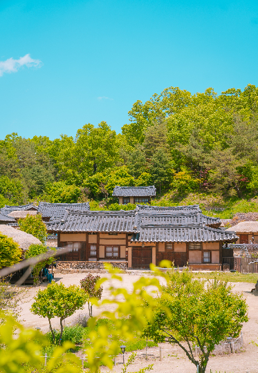 영주 무섬마을 한옥. 경북문화관광공사 제공