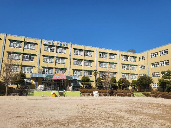 폐교 된 주원초등학교. 부산시교육청 제공 