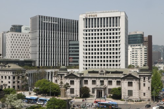 한국은행 전경. 연합뉴스