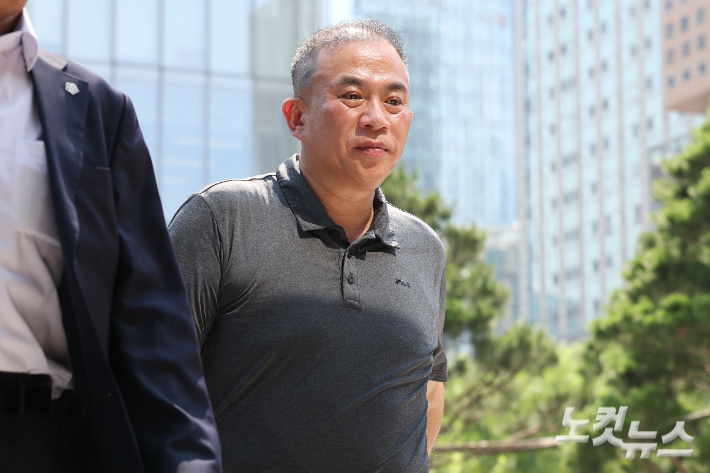 공천개입 의혹을 받는 '정치 브로커' 명태균 씨. 류영주 기자
