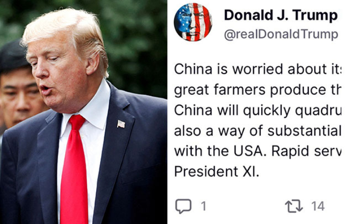 연합뉴스·트럼프 대통령 SNS 캡처