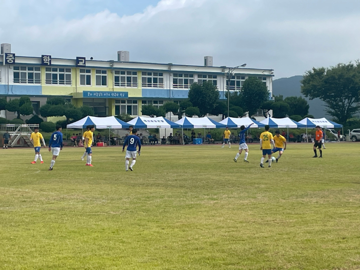 지난 70회 대회 축구경기. 포항시 북구청 제공