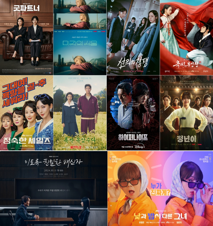 벡델데이 2025 시리즈 부문 '벡델초이스10' 선정작. 각 제작사 제공