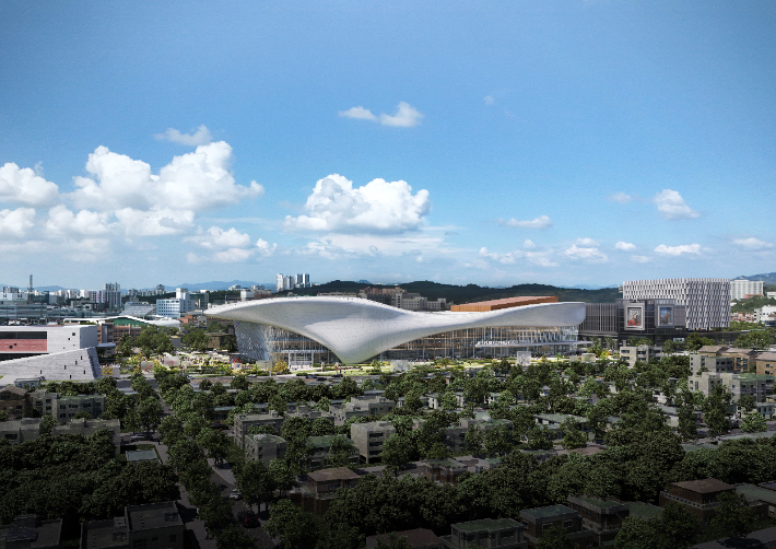 전주 전시컨벤션센터 조감도. 전주시 제공