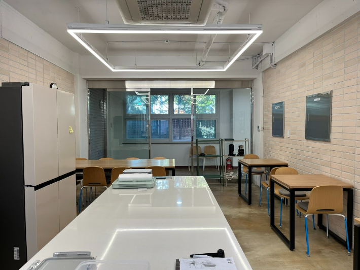 일곡중 호프클래스 카페 내부 전경. 광주시교육청 제공