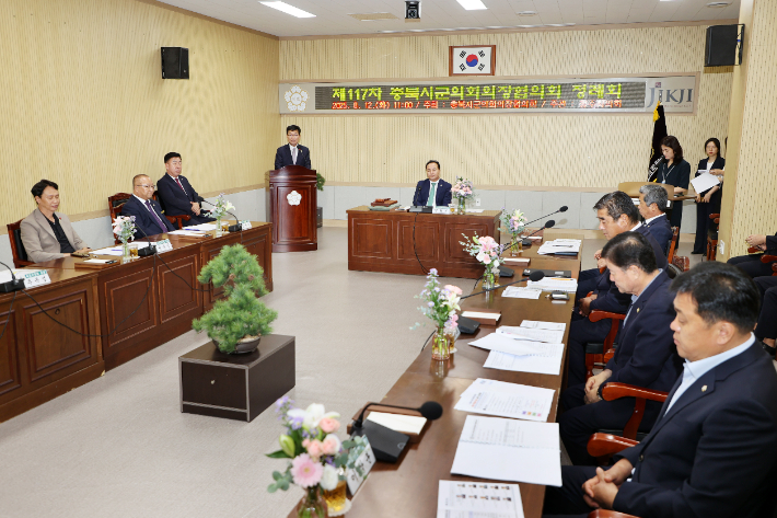 청주시의회 제공 