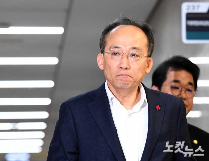 국민의힘 추경호 원내대표. 황진환 기자