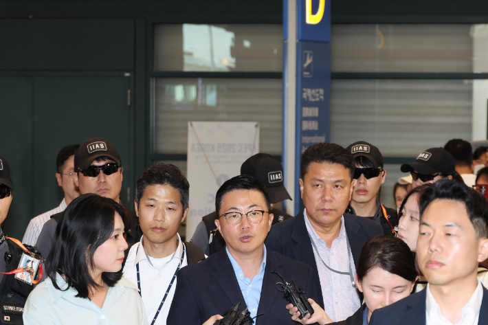 '김건희 집사' 김예성, 인천공항서 체포[노컷네컷]