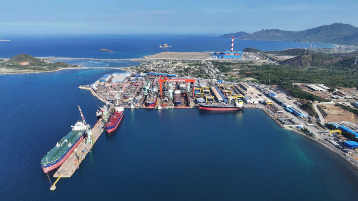 HD현대 베트남 조선야드 전경. HD현대 제공