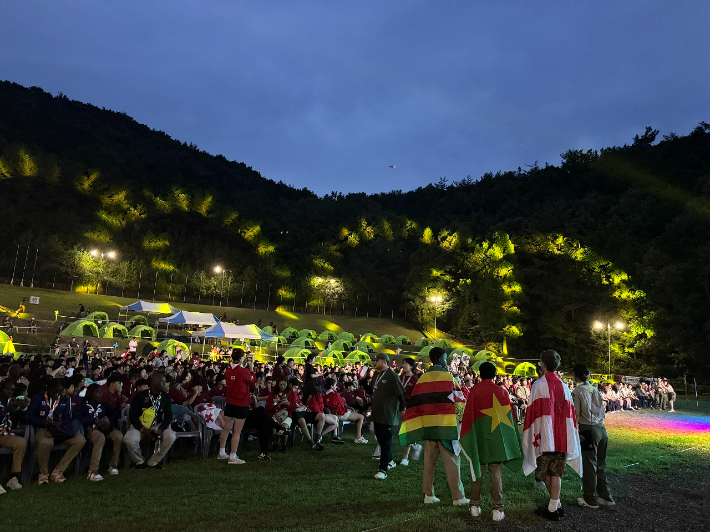 '2025 전남 국제 청소년 야영대회'. 순천시 제공