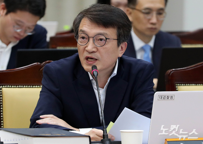 김의겸 새만금개발청장. 국회사진취재단