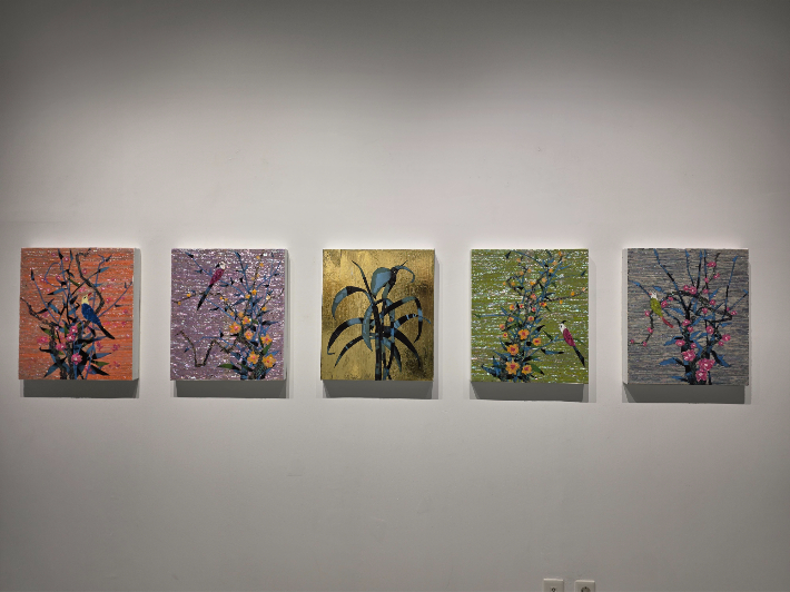 'X선 아티스트' 한기창 작가의 개인전 '뢴트겐(Roentgen)의 정원 25'가 서울 삼청동 오매갤러리(대표 김이숙)에서 16일까지 열린다. 곽인숙 기자