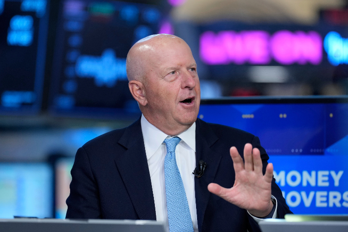 데이비드 솔로몬 골드만삭스 최고경영자(CEO). 연합뉴스