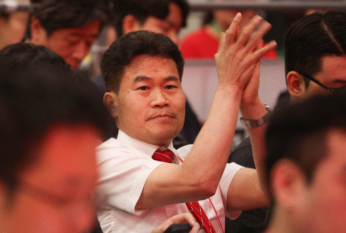 극우인사 전한길씨. 연합뉴스