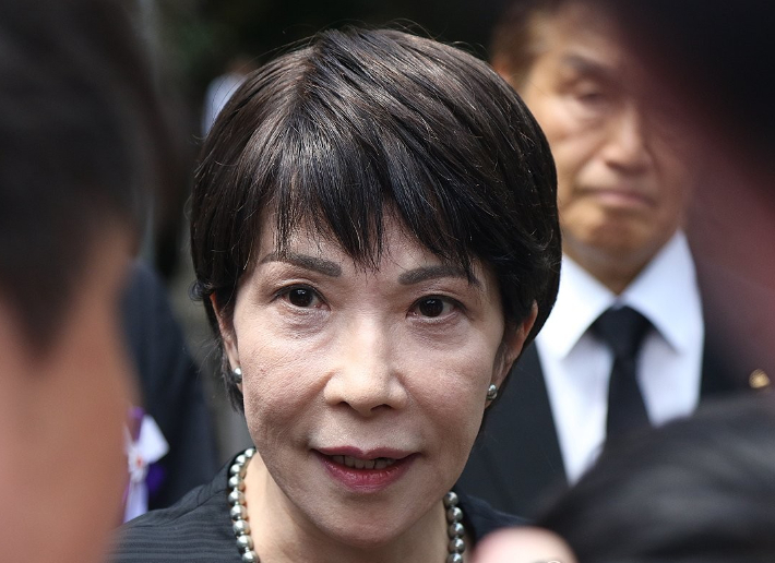 다카이치 사나에. 연합뉴스