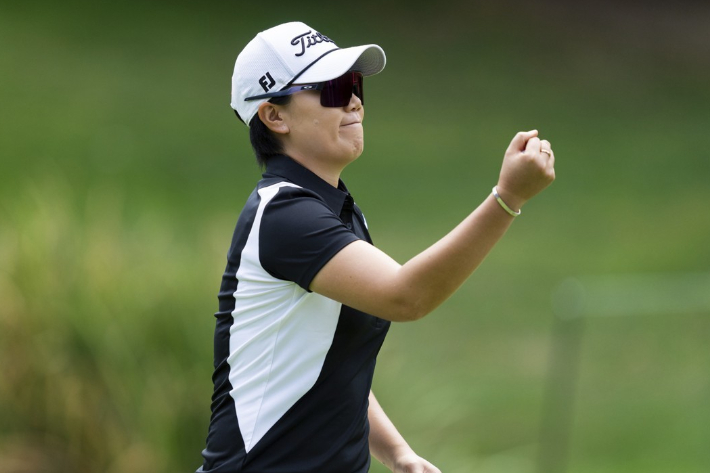 女 골프 이정은, LPGA 진출 10년 만에 첫 우승 기회 잡았다