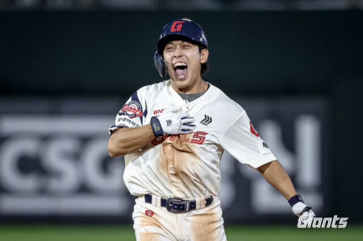8연패 후 값진 무승부…김원중 무너진 롯데, 황성빈이 구했다