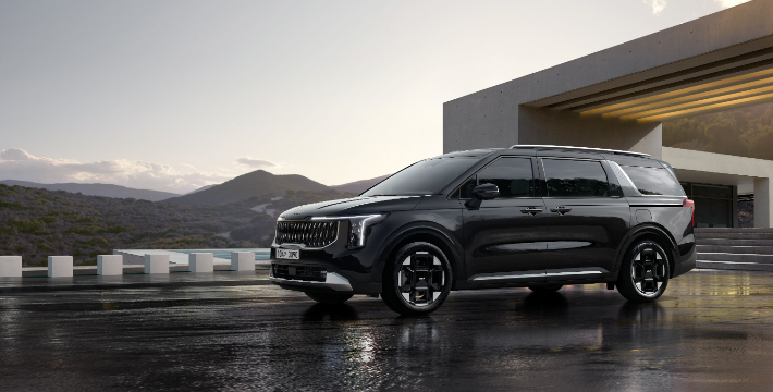 The 2026 카니발 외관. 기아 제공