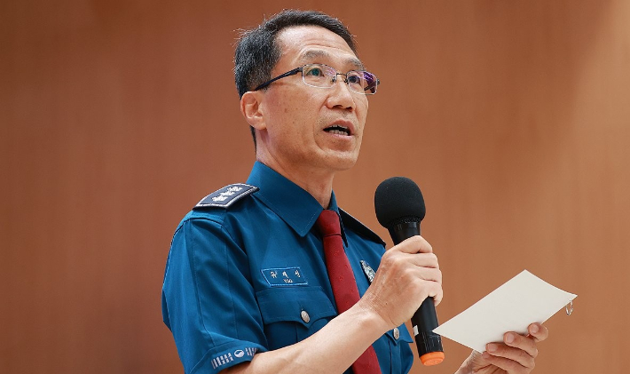 유재성 경찰청장 직무대행. 연합뉴스