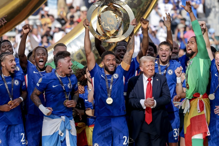 2025 FIFA 클럽 월드컵 우승한 첼시. 연합뉴스