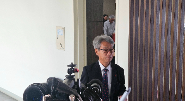 파행으로 끝난 지난달 분과위원회의. 고상현 기자